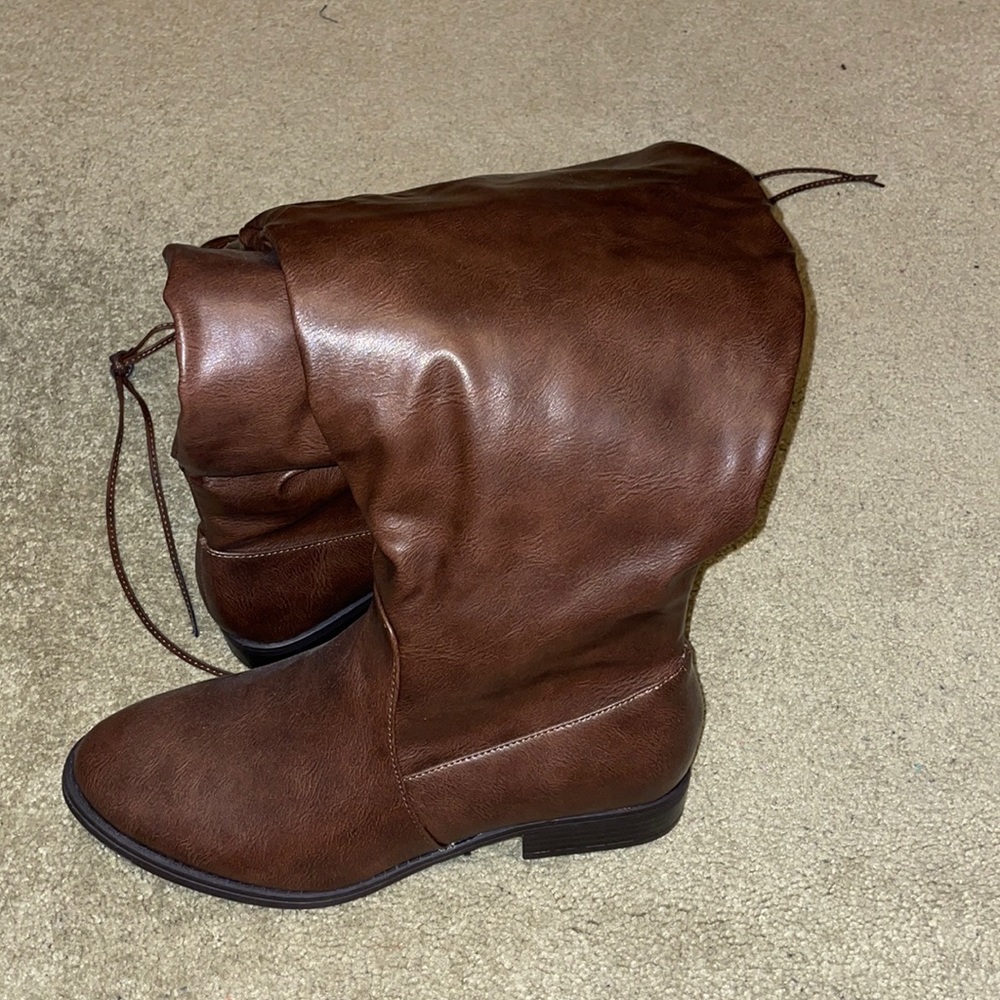 Knee High Brown Boot